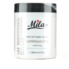 Маска MILA Альгінатна Класична порошкова 200 гр (Білий рис)