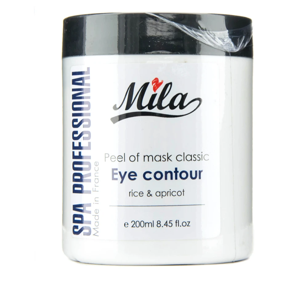 Маска MILA Альгинатная Классическая порошковая 200 гр (Для контура глаз рис абрикос)