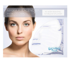 Маска Колагенова Beauty Face Collagen Face Mask атопія червоні плями та судини ефект зміцнення судин заспокоєння шкіри