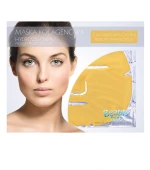 Маска Колагенова Beauty Face Collagen Face Mask з 24-каратним золотом та частинками проти зморшок