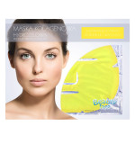 Маска Коллагеновая BeautyFase Collagen Fase Mask лимонный экстракт освежение и осветление