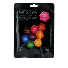 Маска MOOYA Mask+Serum Complete effect для зменшення зморшок із гексопептидом 55+