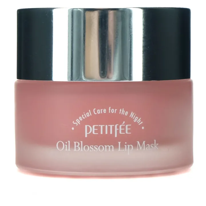 Маска нічна для губ з олією камелії та вітаміном Е PETITFEE Oil Blossom Lip Mask 15 г