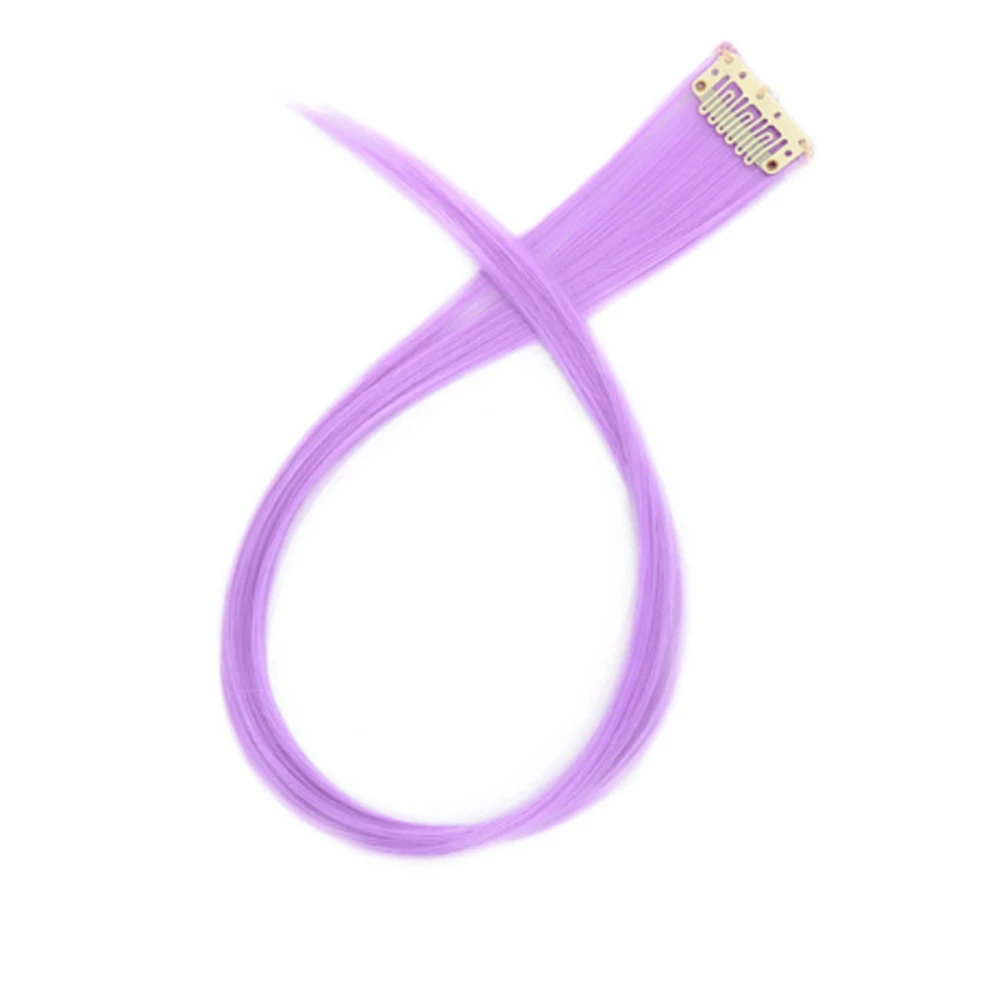 Прядь на заколке KANEKALON 2 см/50 см светло-сиреневый