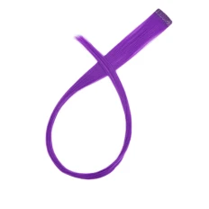 Прядь на заколке KANEKALON 2 см/50 см фиолетовая