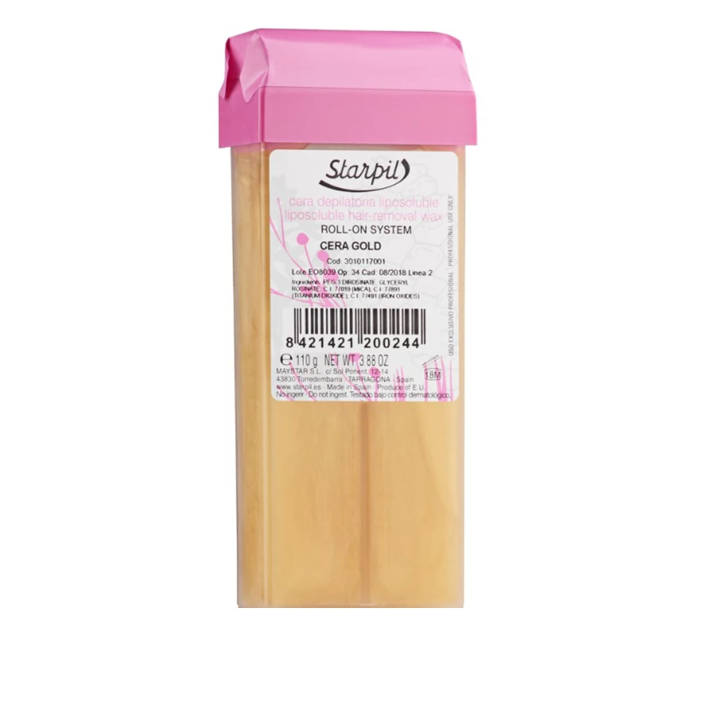 Воск Starpil в кассете Gold 110 гр