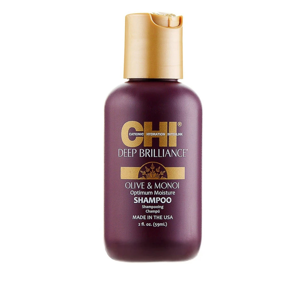 Шампунь CHI Deep Brilliance Olive&Monoi Optimum Moisture Shampo увлажняющий 59 мл