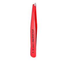 Пінцет для брів STALEKS EXPERT 11 TYPE 4 TE-11/4 (Червоний)