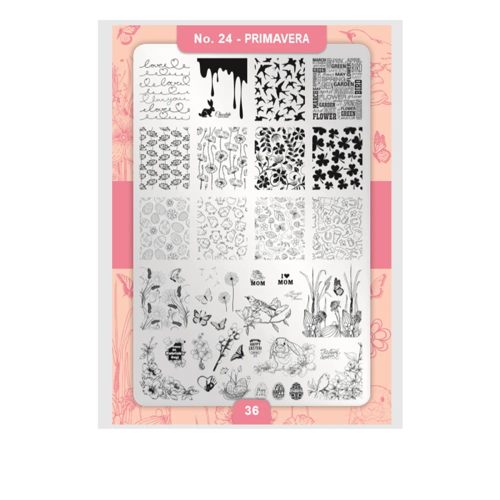 Пластины для стемпинга Moyra (24)