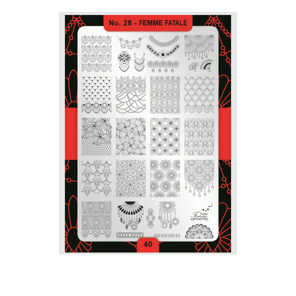 Пластины для стемпинга Moyra (28)