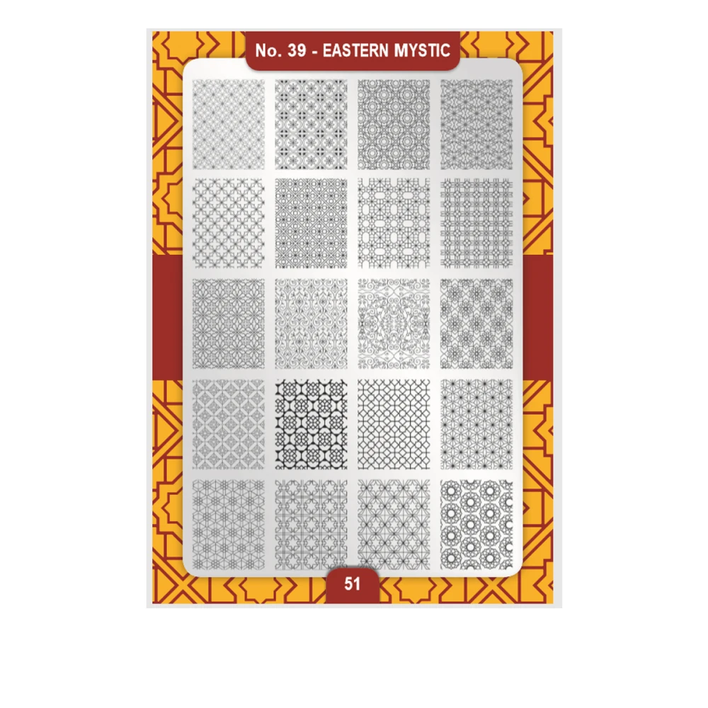 Пластины для стемпинга Moyra (39)