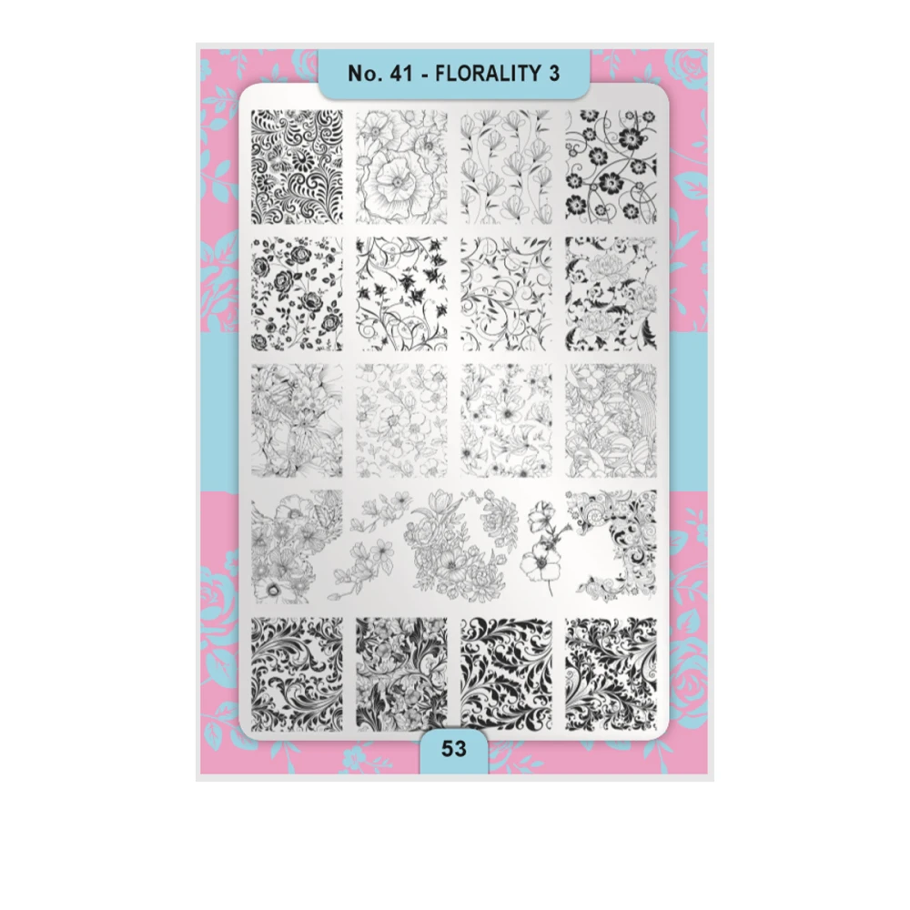 Пластины для стемпинга Moyra (41)