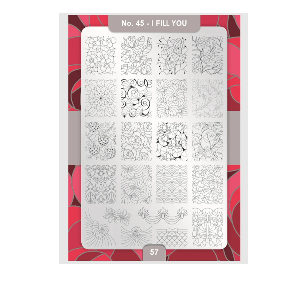 Пластины для стемпинга Moyra (45)