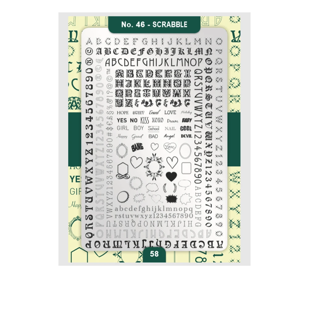 Пластины для стемпинга Moyra (46)