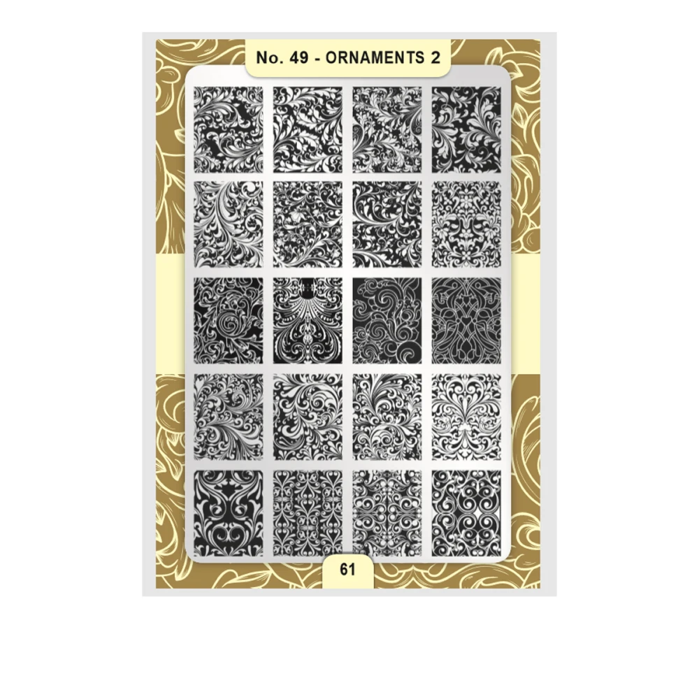 Пластины для стемпинга Moyra (49)