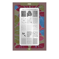 Пластини-міні для стемпінгу Moyra (102)