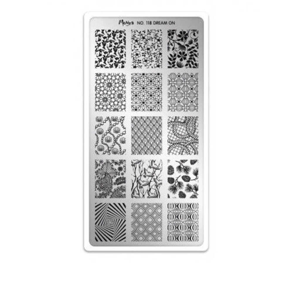 Пластины-мини для стемпинга Moyra (118)
