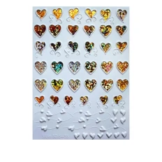 Слайдер 3D Dream Nails фольга об'єм (54-58 золот.голог.)