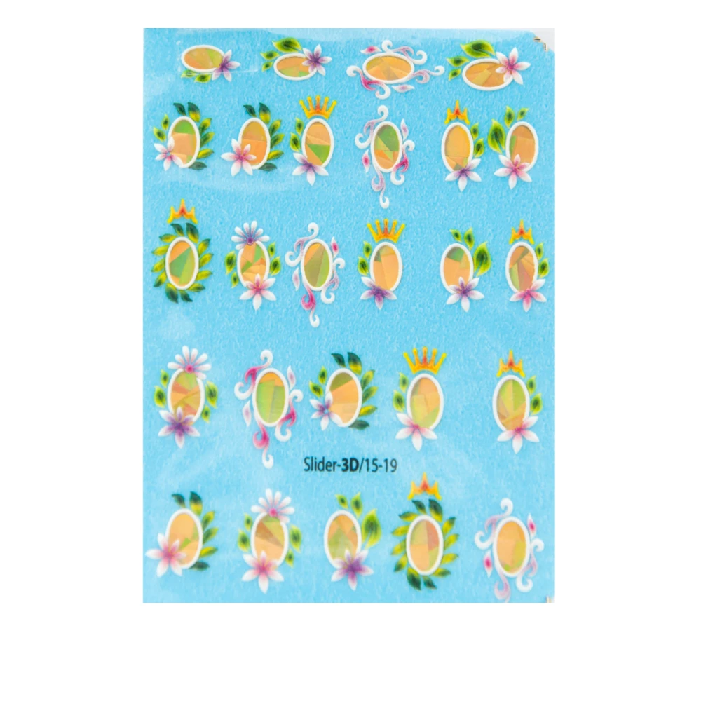 Слайдер 3D DreamNails фольга, объем (15-19)