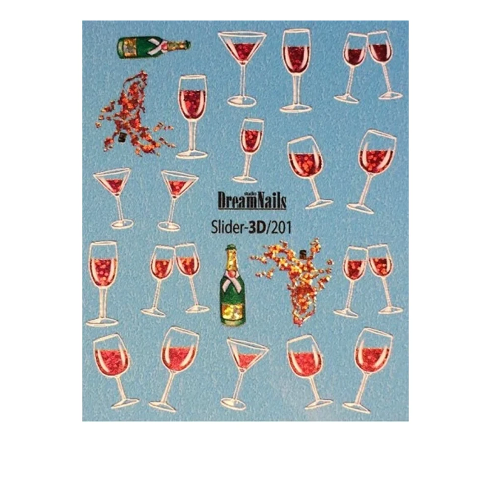 Слайдер 3D Dream Nails фольга обьем (201)