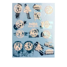 Слайдер 3D Dream Nails фольга об'єм (195)