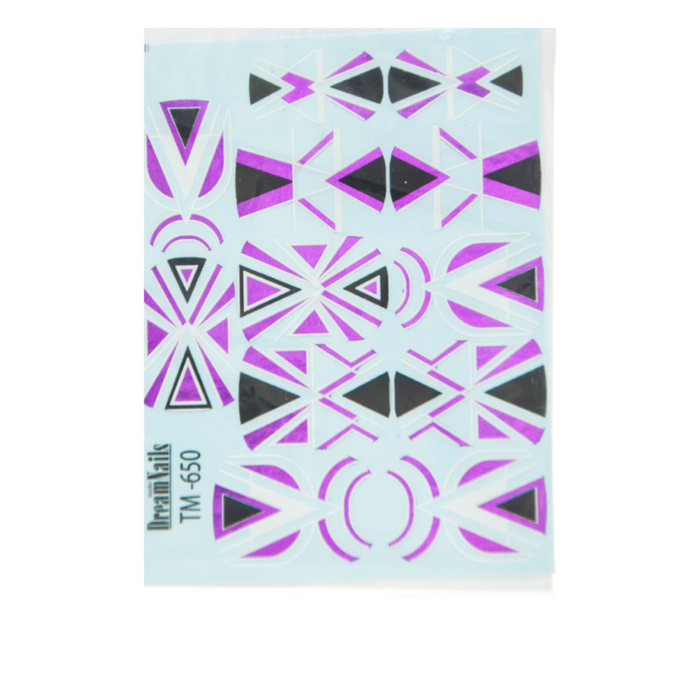 Слайдер DreamNails фольгированый рисунок (ТМ-650)