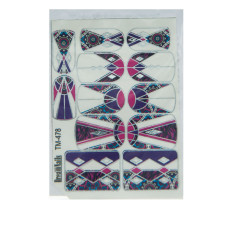 Слайдер DreamNails фольгований малюнок (ТМ-478)