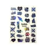 Слайдер DreamNails фольгированный рисунок (TM-828)