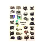 Слайдер DreamNails фольгированный рисунок (TM-829)