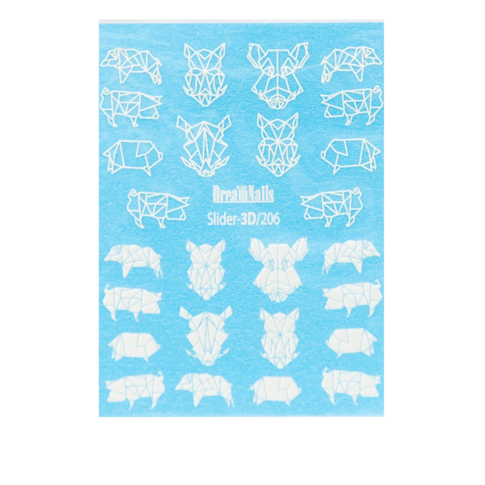 Слайдер 3D DreamNails объем (206)