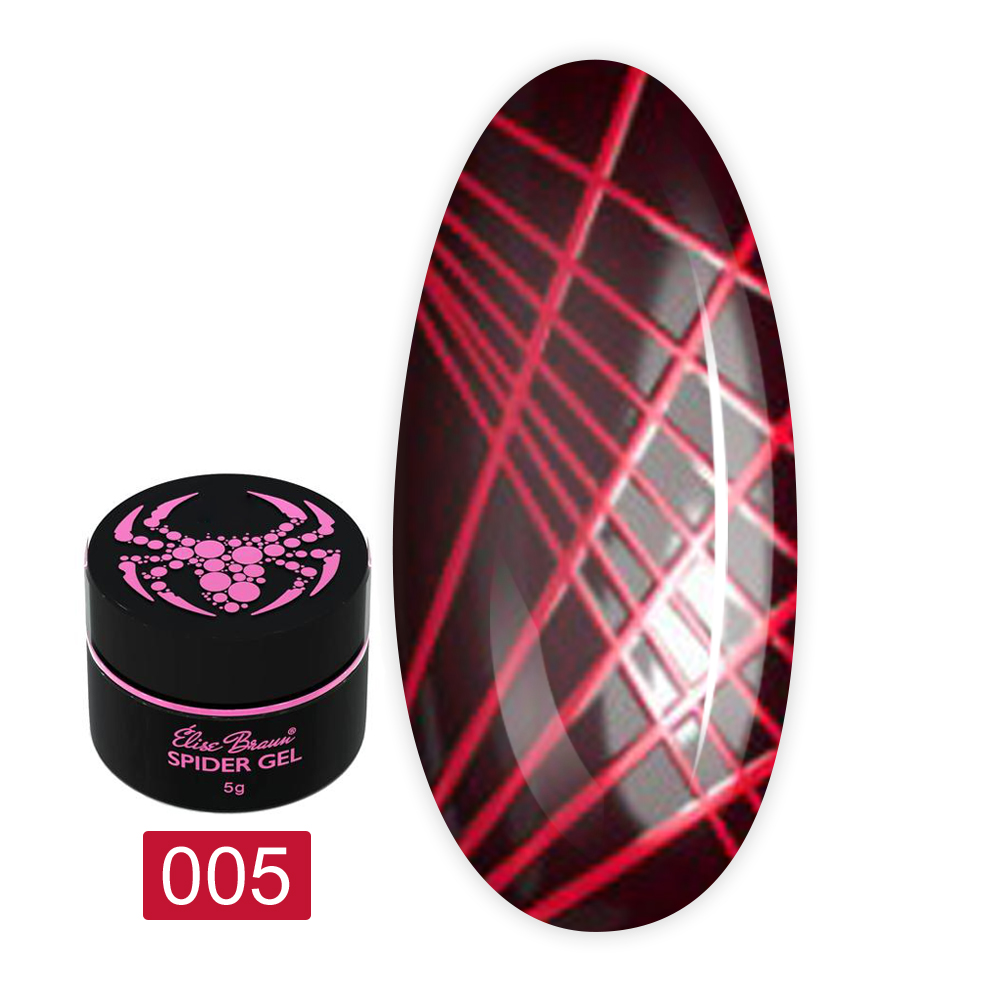 Гель-краска Spider Gel Elise Braun 5 г (05)