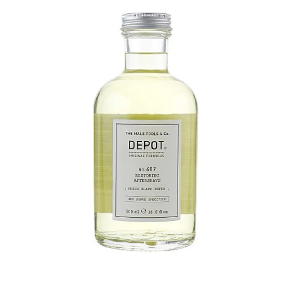 Лосьон DEPOT №407 после бритья восстанавливающий и освежающий 500 мл