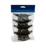 Зажим-жабка пластиковый Comair черный 12 шт