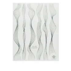 Стрічка гнучка для нігтів Nail sticker (3D-Нити (срібло) 8*10)