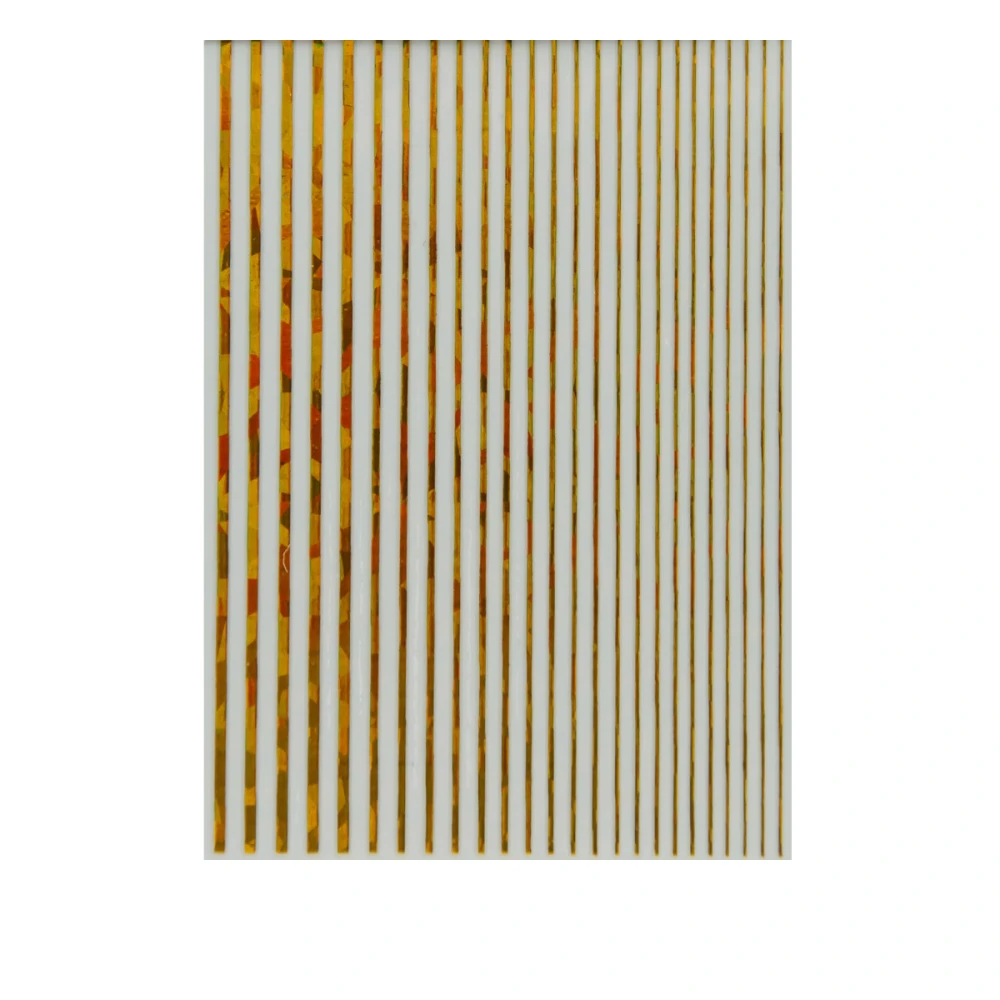 Стрічка гнучка для нігтів Nail sticker (Лінії золото-хамелеон)