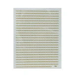 Лента гибкая для ногтей Nail sticker (Цепочки тонкие золото)