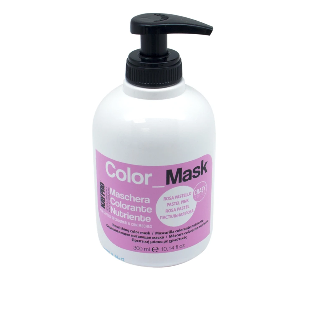 Маска KayPro Color Mask відтінкова живильна Пастельна троянда 300 мл