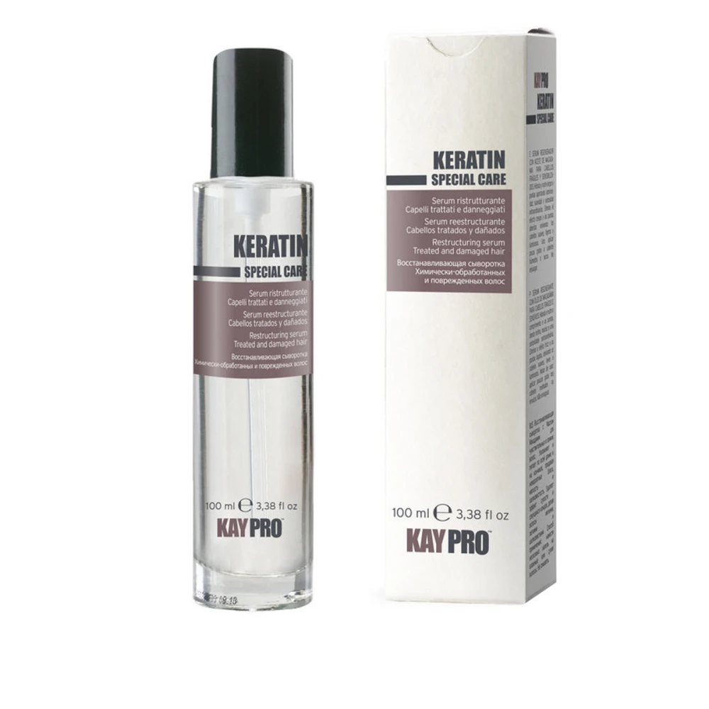 Сыворотка KayPro Keratin восстанавливающая для поврежденных волос 100 мл