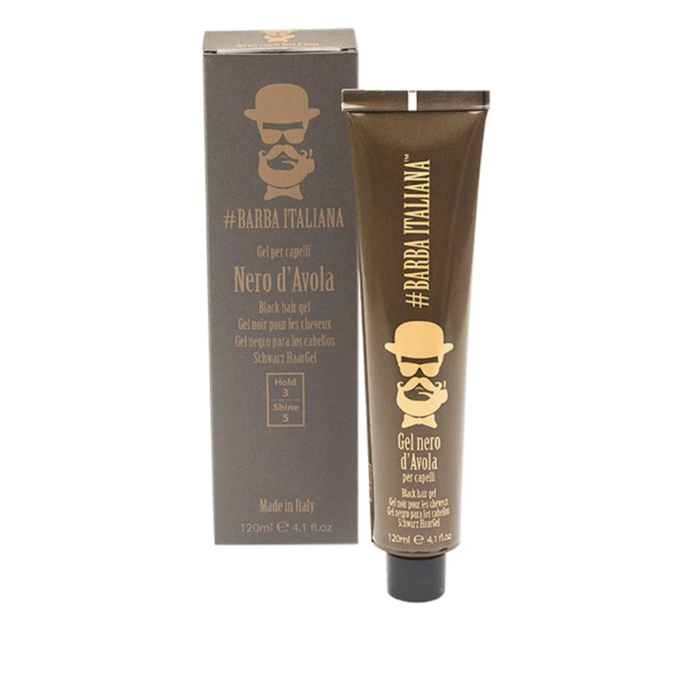 Гель оттеночный легкой фиксации для черных волос Barba Italiana D`AVOLA 10 мл