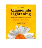 Маска гидрогелевая для лица  экстрактом ромашки осветляющая PETITFEE Chamomile Lightening Hydrogel Face Mask