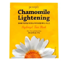 Маска гідрогелева для обличчя ромашки екстрактом освітлювальна PETITFEE Chamomile Lightening Hydrogel Face Mask