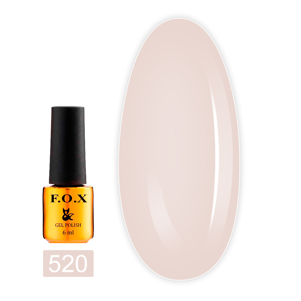 Гель лак FOX gold Pigment 6 мл (520)