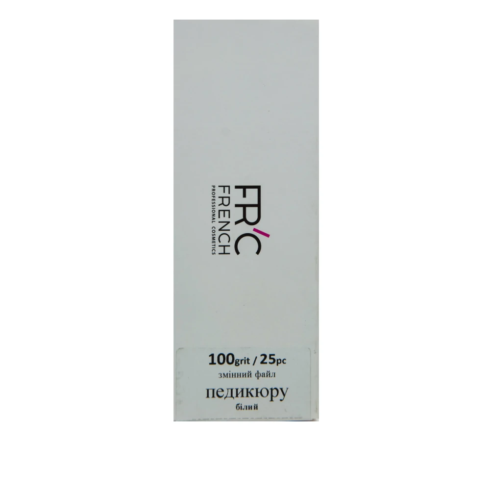 Поверхность сменная FRC Basis Step педикюр 25 шт (белая)  (100 grit)
