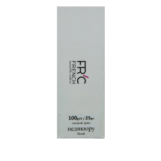 Поверхность сменная FRC Basis Step педикюр 25 шт (белая)  (100 grit)