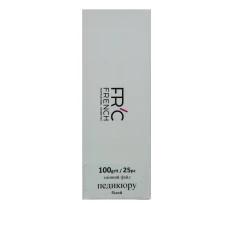 Поверхня змінна FRC Basis Step педикюр 25 шт (біла) (100 grit)
