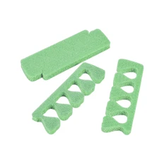 Розділювач пальців (5 пар в уп, люкс) (Лайм)