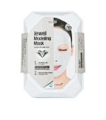 Маска альгінатна для обличчя KONAD ILOJE Jewel Dia Blanc з алмазною пудрою 50 г (ванна + шпатель)