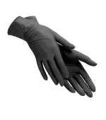Перчатки нитрил SFM черный 1 пара