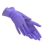 Перчатки Medicom нитрил без пудры нестерильные SafeTouch Advanced Ultra Violet 100 шт размер M