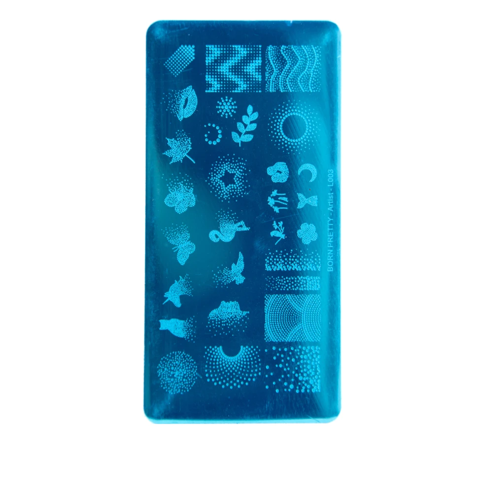 Пластина для стемпінгу Born Pretty велика (Artist L003)